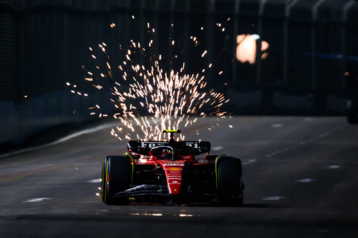 f1-–-sainz-sets-the-pace-in-final-practice-in-singapore-as-red-bull’s-struggles-continue